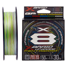 Шнур YGK X-Braid Upgrade X8 Pentagram 200m #1.2/0.185mm 25lb/11.3kg