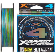 Шнур YGK X-Braid Upgrade X4 (3 colored) 120m #1.0/0.165mm 18lb/8.1kg