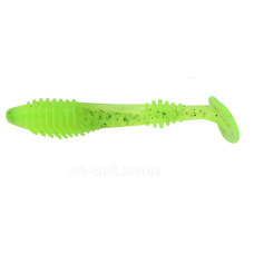 M5 Craft Chubby Shad 2,2" CHARTREUSE Black Flake #051