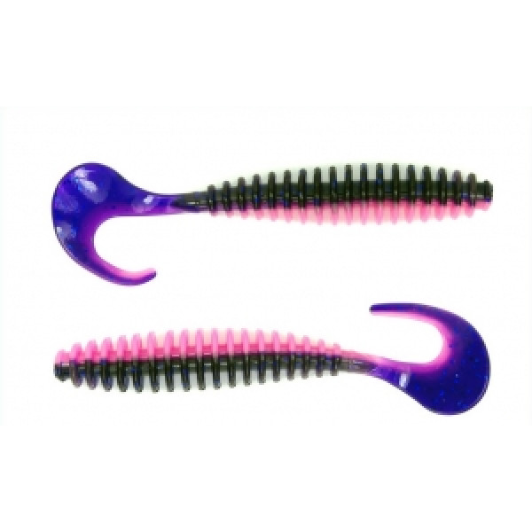 Силіконова приманка Worm Tail 2" колір D.C 05/26