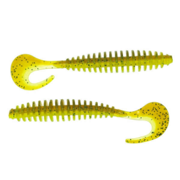 Силіконова приманка Worm Tail 2" колір D.C 21/12