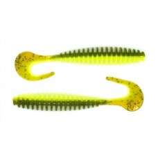Силіконова приманка Worm Tail 2" колір D.C 20/27