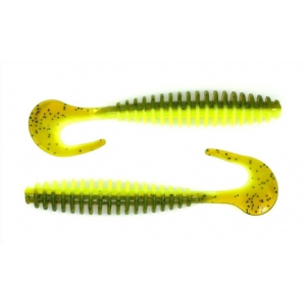 Силіконова приманка Worm Tail 2" колір D.C 20/27