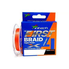 Шнур Intech First Braid X4 100м #0.8/0.148мм 12lb/ 5.45кг