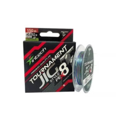Шнур Intech Tournament Jig Style PE X8 Multicolor 150м #1.2/0.185мм 17.6lb/ 8.0кг