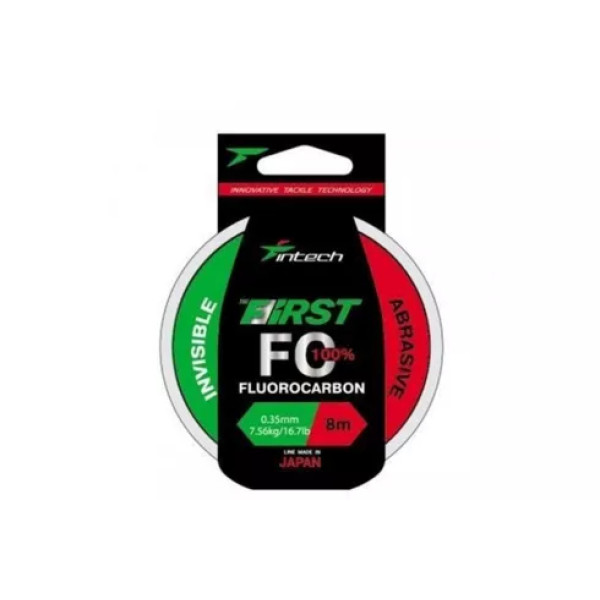 Флюорокарбон Intech First FC 8м (0.45мм (11.28кг / 24.9lb)