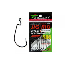 Гачки Intech Tournament Jig-Rig Offset WMV-32SB №8 (6шт/уп)