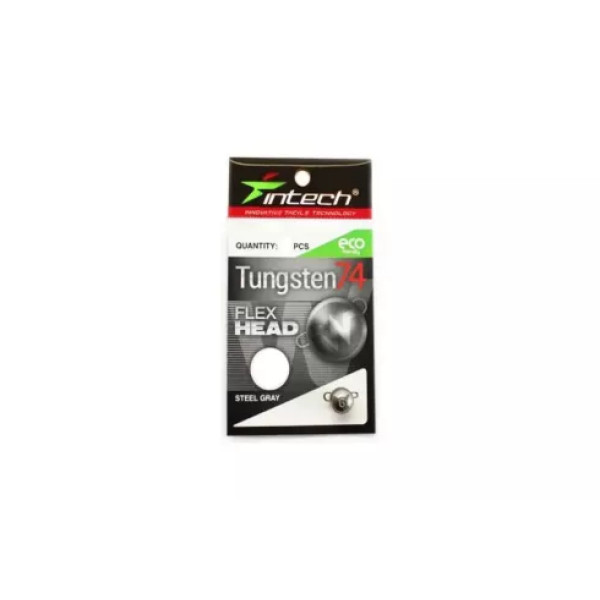 Вольфрамова чебурашка Intech Tungsten 74 Steel Gray 2.5г (2шт/уп)