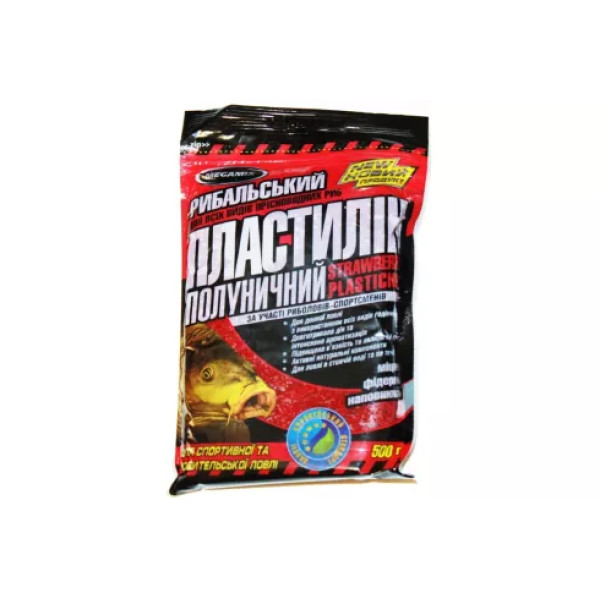 Пластилин Megamix 500г "Клубника"