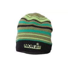 Шапка вязаная Norfin Frost (подкл.флис DG в полоску) 302772-DG XL