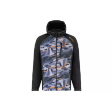 Куртка Viverra Softshell Infinity Hoody Black Camo Orange M
