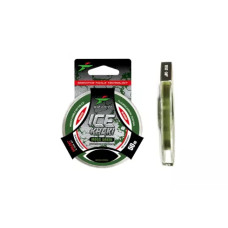 Леска Intech Khaki Ice Line moss green 50м 0.10мм 0.9кг