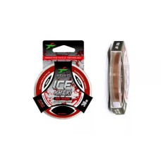 Леска Intech Khaki Ice Line red-brown 30м 0.165мм 2.3кг