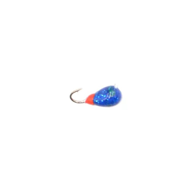 Мормышка Intech Ice Jig Капля с ушком 0.28г/ 2.5мм, цвет: 25 синий об