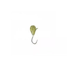 Мормышка Intech Ice Jig Капля с ушком 0.48г/ 3мм, цвет: 08 мрамор