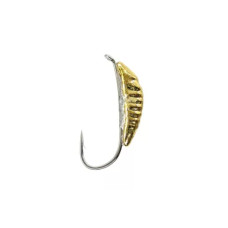 Мормышка Intech Ice Jig Малек 0.33г/ 2.5мм, цвет: 01 золото