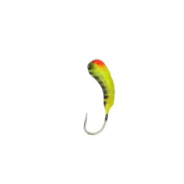 Мормышка Intech Ice Jig Уралка с отверстием 0.3г/ 3мм, цвет: 09 оса