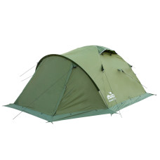 Палатка Tramp Mountain 4 (V2) Зеленая TRT-024-green