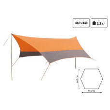 Тент со стойками Tramp Lite Tent orang UTLT-011