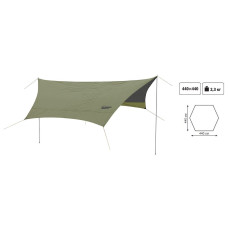 Тент со стойками Tramp Lite Tent green UTLT-034