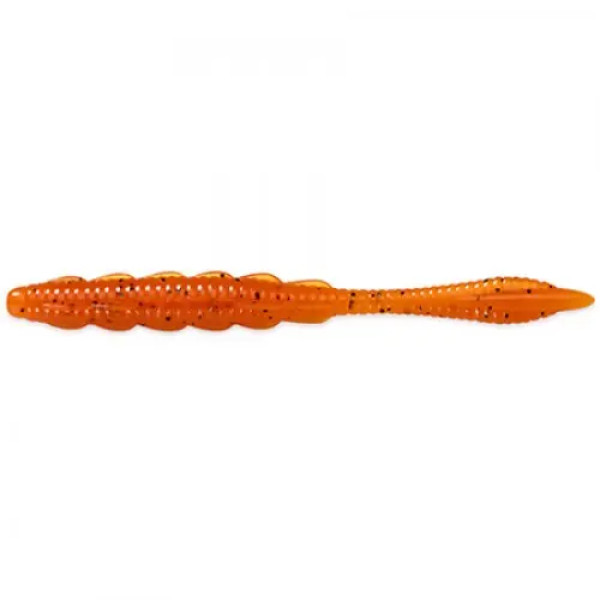FishUP Scaly FAT 4.3" (8шт), #049 - Orange Pumpkin/Black