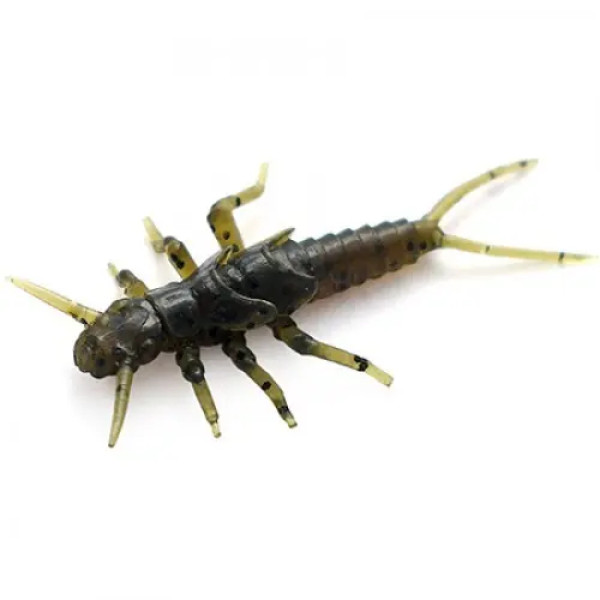FishUP Stonefly 0.75" (12шт), #043 - Watermelon Brown/Black
