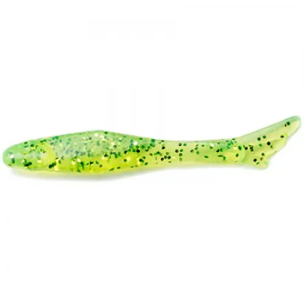 FishUP Tiny 1.5" (12шт), #026 - Flo Chartreuse/Green
