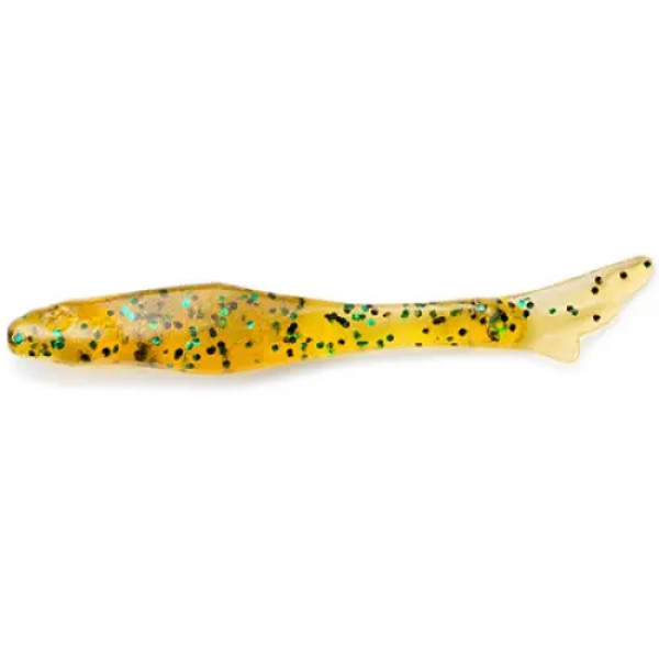 FishUP Tiny 1.5" (12шт), #036 - Caramel/Green & Black