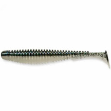 FishUP U-Shad 4" (8шт), #201 - Bluegill/Pearl