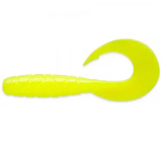 FishUP Mighty Grub 3.5" (7шт), #046 - Lemon
