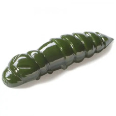 FishUP Pupa 1.2" (10шт), #110 - Dark Olive, cheese taste