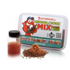 Пеллетс INTERKRILL Method Stick Mix + (Ліквід Криль-Полуниця, 50г) 400г
