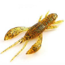 FishUP Real Craw 2" (7шт), #036 - Caramel/Green & Black