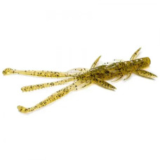 FishUP Shrimp 3.6" (7шт), #074 - Green Pumpkin Seed