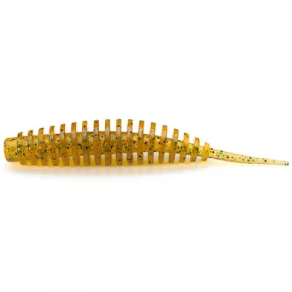 FishUP Tanta 1,5" (10шт), #036 - Caramel/Green & Black