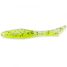 FishUP Tiny 1.5" (12шт), #055 - Chartreuse/Black
