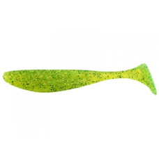 FishUP Wizzle Shad 2" (10шт), #026 - Flo Chartreuse/Green