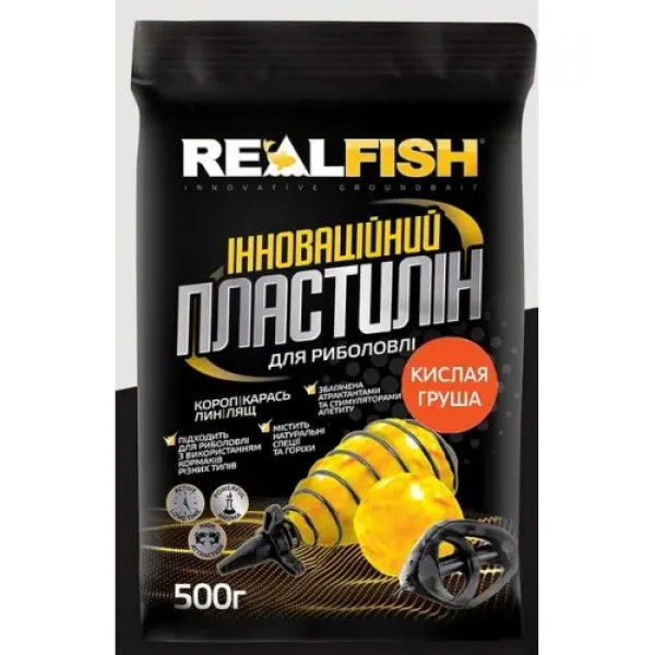 Пластилин RealFish Кислая груша 0,5 кг