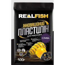 Пластилин RealFish Слива, 0,5 кг