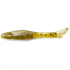 FishUP Tiny 1.5" (12шт), #074 - Green Pumpkin Seed