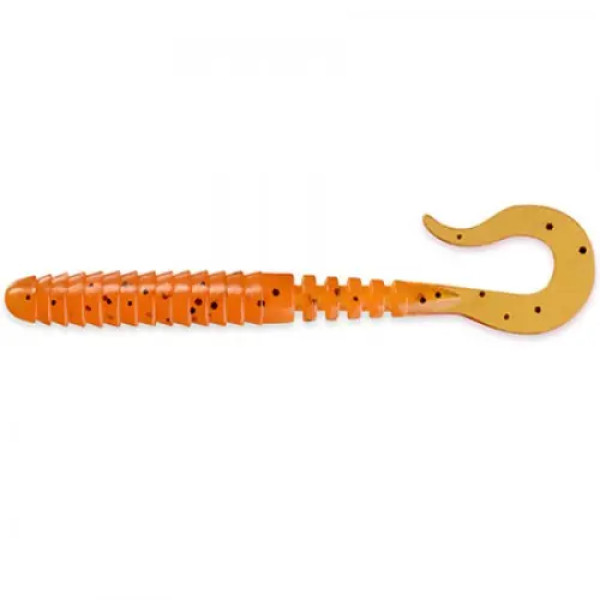 FishUP Vipo 4,3" (7шт), #049 - Orange Pumpkin/Black
