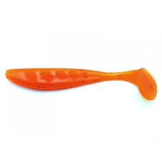 FishUP Wizzle Shad 2" (10шт), #049 - Orange Pumpkin/Black