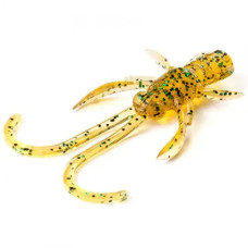 FishUP Baffi Fly 1.5" (10шт), #036 - Caramel/Green & Black