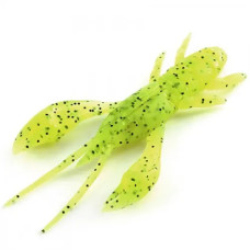 FishUP Real Craw 2" (7шт), #055 - Chartreuse/Black