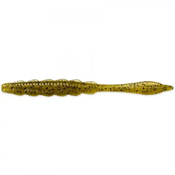 FishUP Scaly FAT 3.2" (8шт), #074 - Green Pumpkin Seed