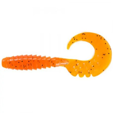 FishUP Fancy Grub 2" (10шт), #049 - Orange Pumking\Black