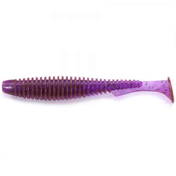 FishUP U-Shad 2" (10шт), #016 - Lox/Green & Black