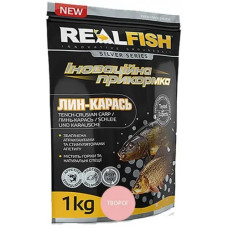ПРИКОРМКА RealFish "ЛИНЬ-КАРАСЬ" ТВОРОГ, 1 кг