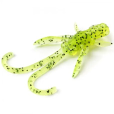 FishUP Baffi Fly 1.5" (10шт), #055 - Chartreuse/Black