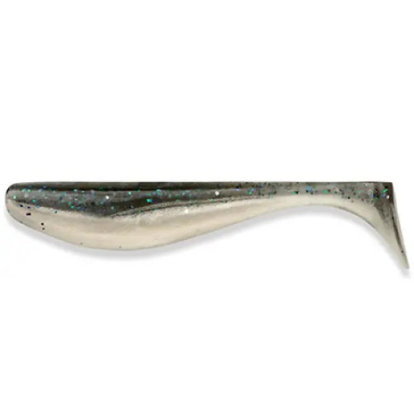 FishUP Wizzle Shad 5" (4шт), #201 - Bluegill/Pearl